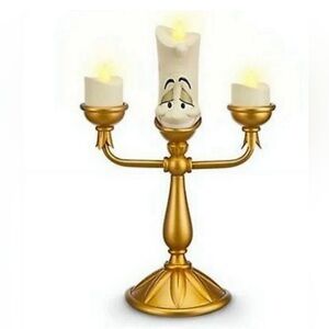 Disney Parks Lumiere Candlestick Light-up Figurine - Beauty and the Beast